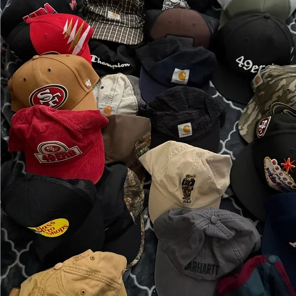 Assorted Baseball Caps Collection - Picture 2 of 2